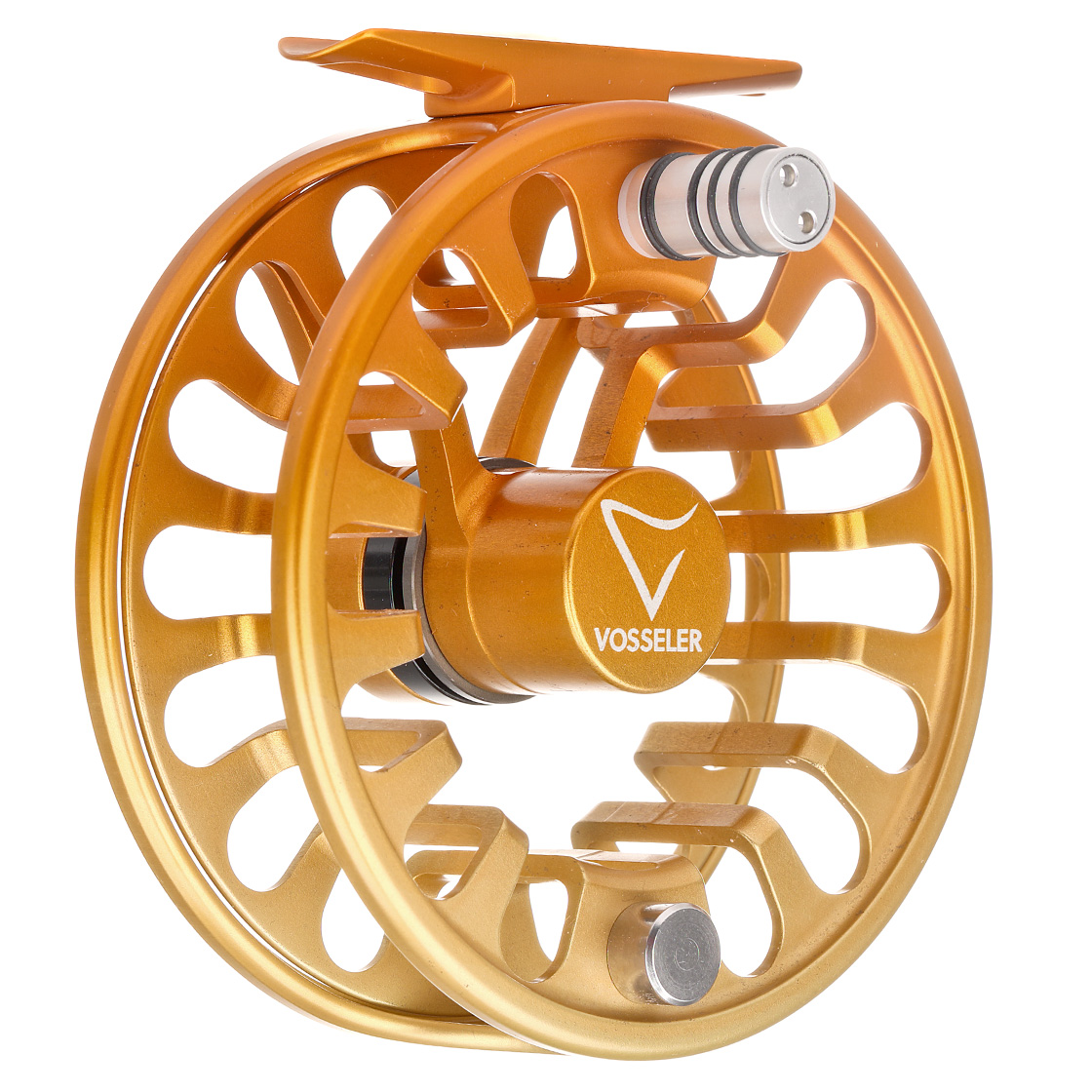 Vosseler Air One Fly Reel Peach Reels Fly Reels Adh Fishing