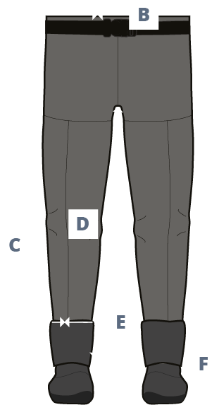 Traper Wader Sizes