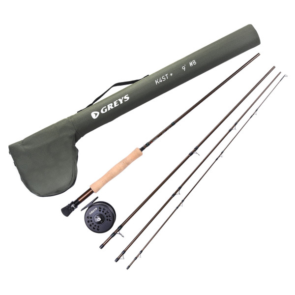 Greys Pike Predator K4ST Single Handed Fly Rod Kit # 8 - 9 ft