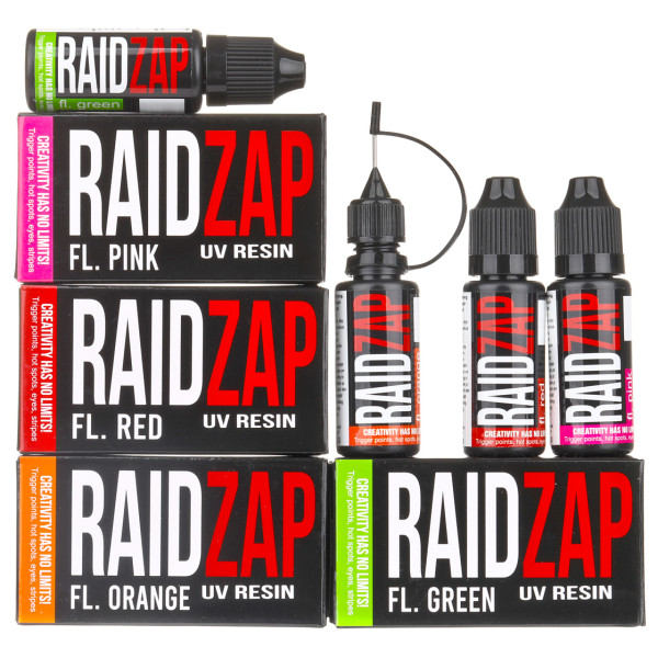 RaidZap Rz UV Glue Flex Fluo Colors UV