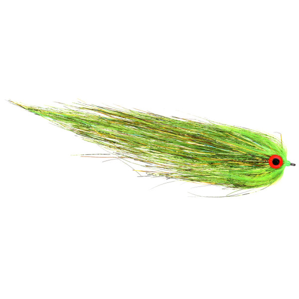 Future Fly Pike Fly - Predator Flash Flies - Chartreuse