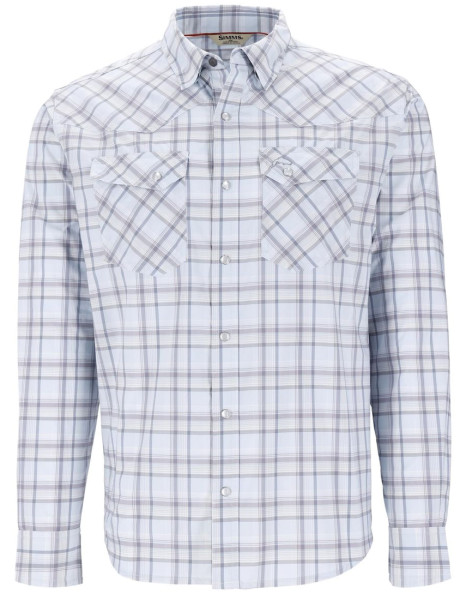 Simms Brackett Shirt Comfy Stretch Shirt Bimini Plaid