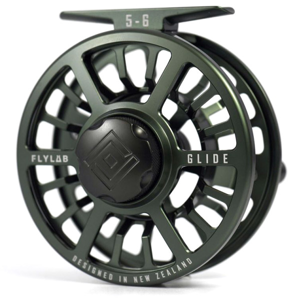 FlyLab Glide Fly Reel 5/6 olive