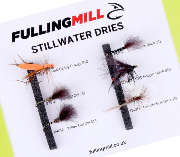 Fulling Mill Fly Set Stillwater Dries Dry Fly Selection