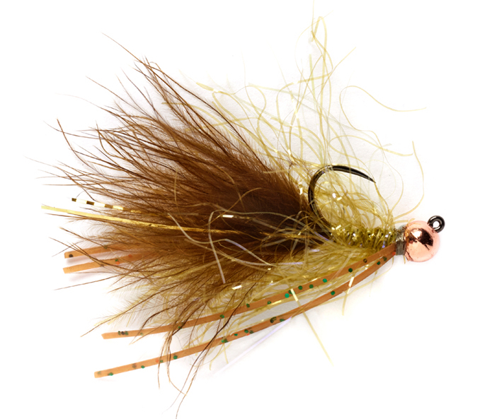 Fulling Mill Streamer - Daniel's Uv Polar Jig Olive Barbless 