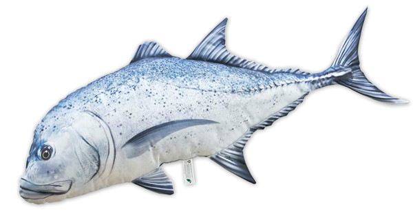 Fish Pillow Soft Toy Giant Trevally 100cm