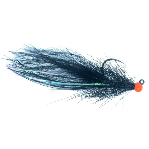 Superflies Streamer Jiggy Lake Leech Black