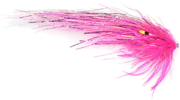 Frödin Flies Tube Fly Flash Wing Series - Evil Magenta