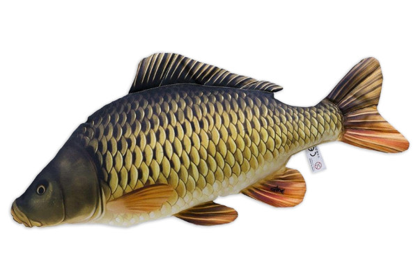 Fish Pillow Soft Toy Common Carp 36cm