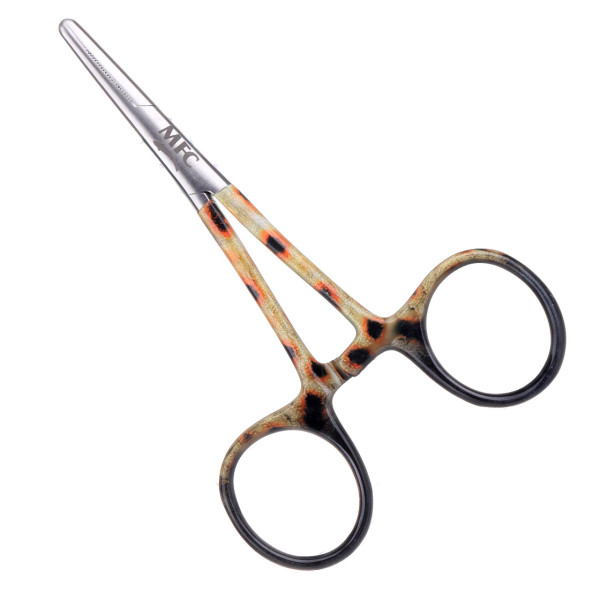 MFC Scissor Forceps River Camo Brown Trout 4. inch