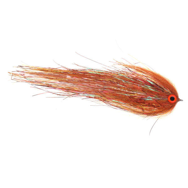 Future Fly Pike Fly - Predator Flash Flies - Burnt Orange