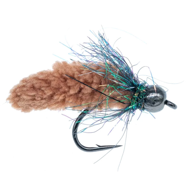 Superflies Tungsten Nymph Mop Fly - Tan