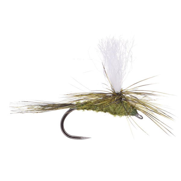 adh-fishing Dry Fly Parachute Olive on AHREX by Superflies