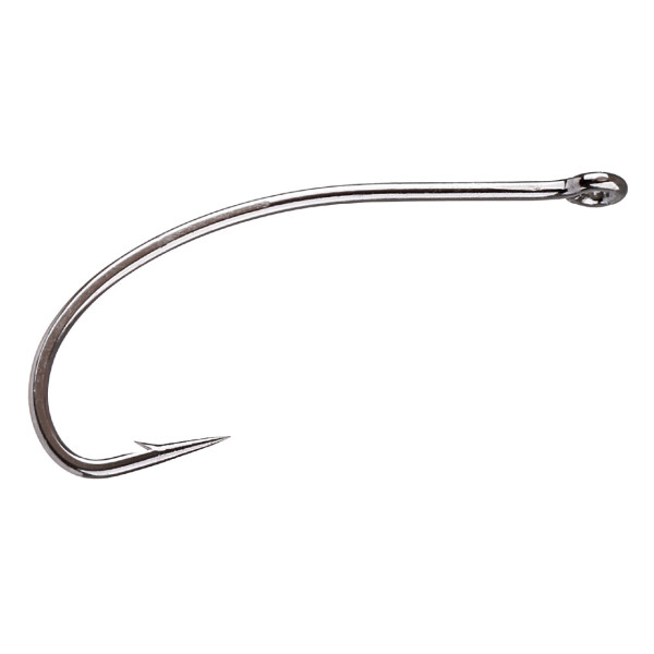 Partridge CS54NI Salmon / Steelhead Shrimp Hook silver # 6