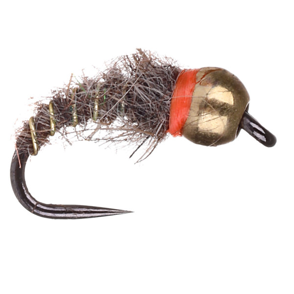 adh-fishing Tungsten Hare's Ear Nymph Tag Gold on AHREX by Superflies