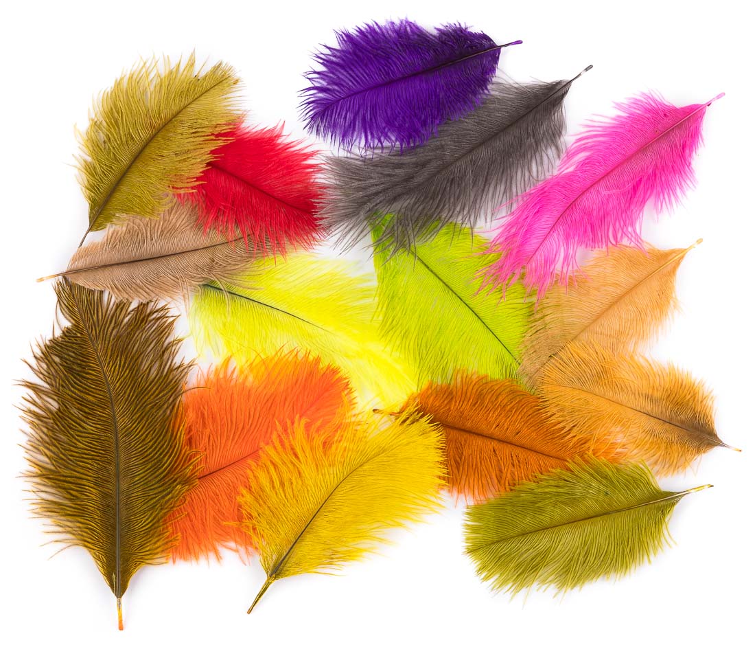 Delicate Patterns Hareline Mini Marabou Feathers Fly Tying Materials