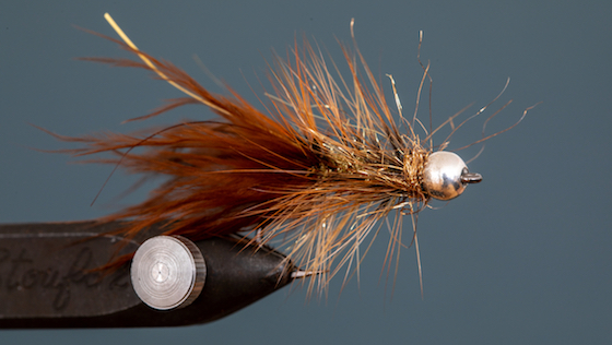 Hareline Wooly Bugger Marabou - Brown