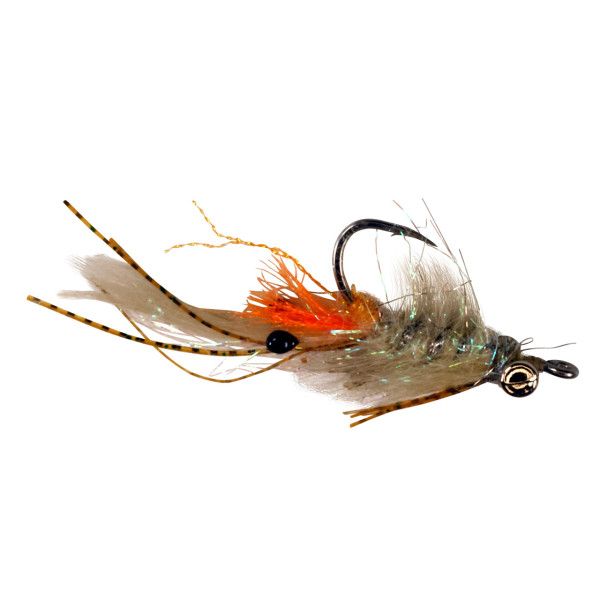 Catchy Flies Tiziano's Lightweight Palometa fly tan & cream legs