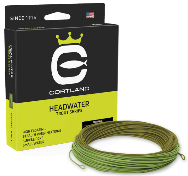 Cortland Headwater - Small Water - Floating Fly Line Olive / Moss