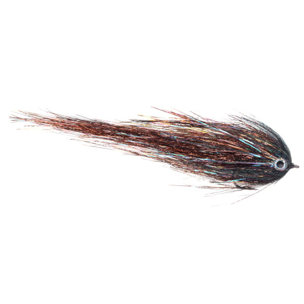 Future Fly Pike Fly - Predator Flash Flies - Brown