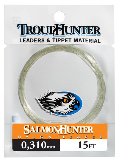 Trout Hunter Salmon Hunter Leader 15 ft, Monofilament, Leader Materials, Fly Lines