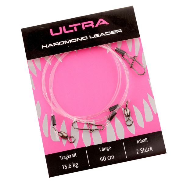 Climax Ultra Hard Mono Leader 2-Pack, Leader Materials