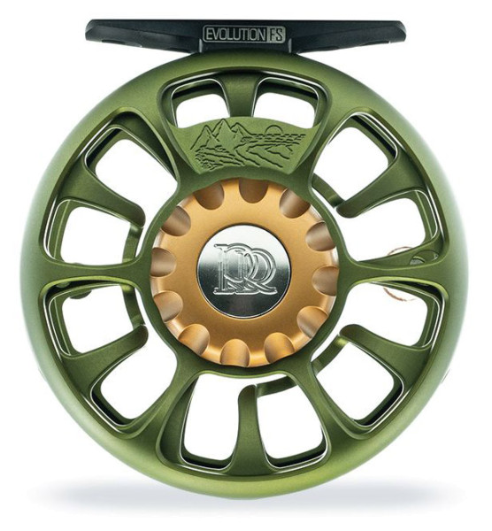 Ross Reels Evolution FS Fly Reel matte olive