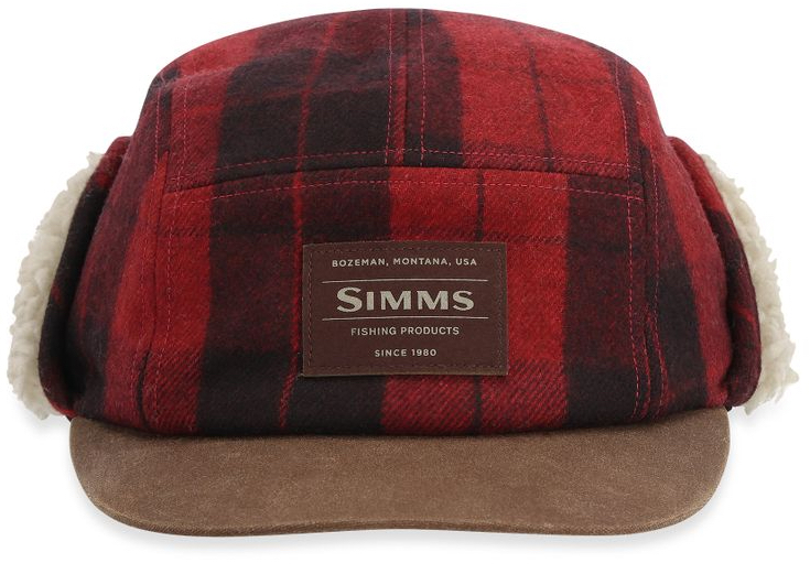 Fishing Shirt Simms Coldweather Red Buffalo Plaid