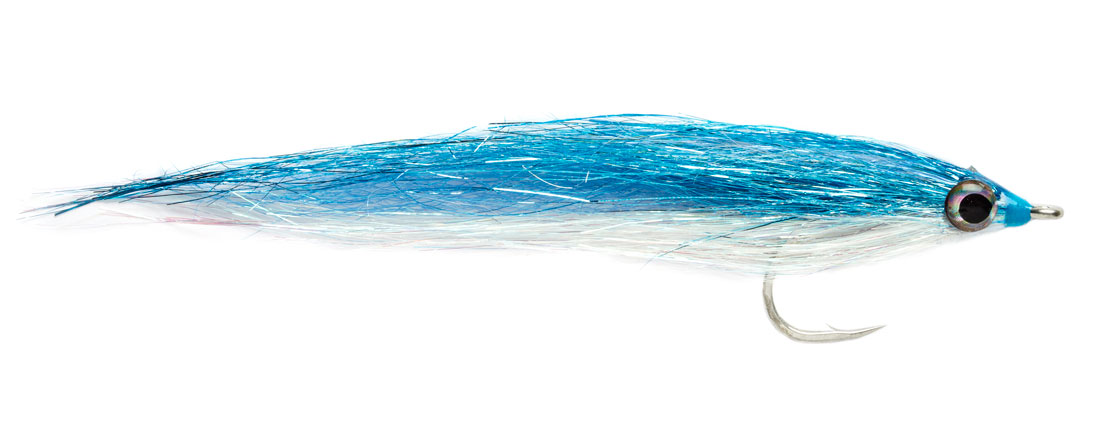 Fulling Mill Streamer - Sparkle Minnow minnow blue, Pike Flies, Flies