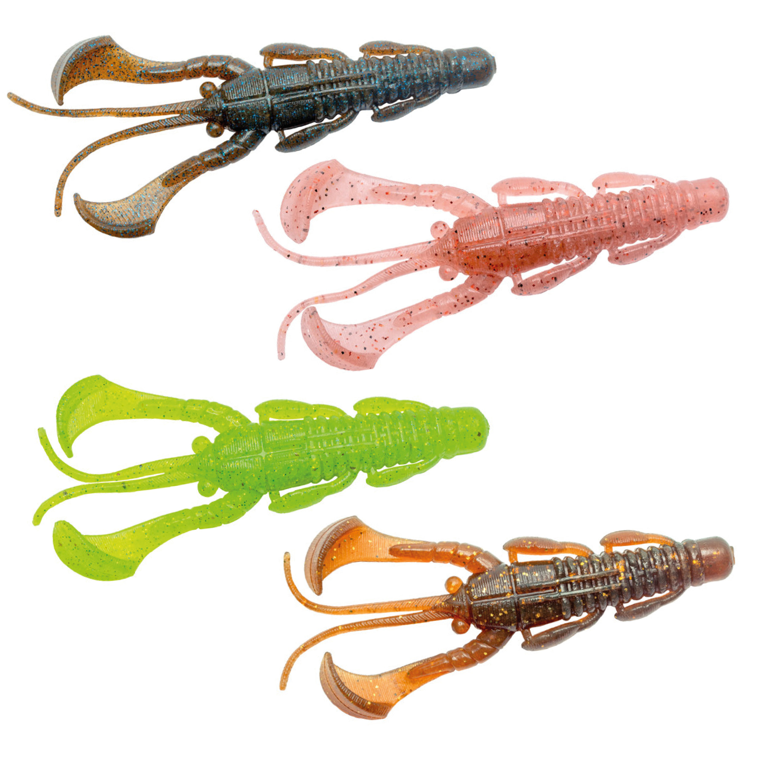 Noike Smokin Dad 3 Creatures Bait Action Craw Crayfish
