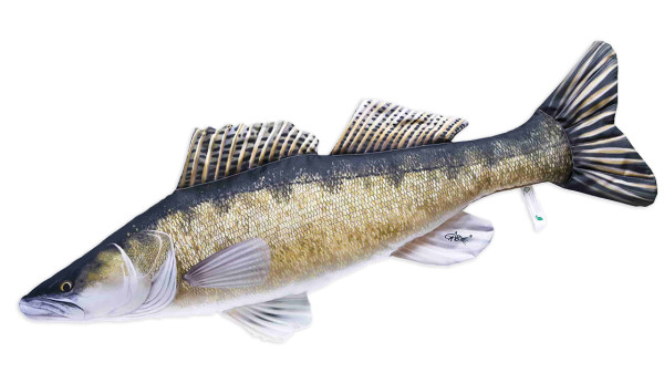 Fish Pillow Soft Toy Zander 110cm