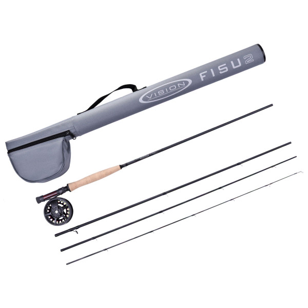 Vision Fisu 2 Nymph Outfit Single Handed Fly Rod Set # 3 - 10 ft