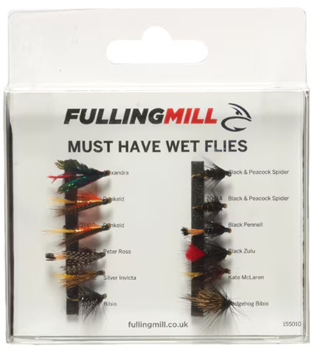 Fulling Mill Fliegenset Must Have Wets Wet Flies