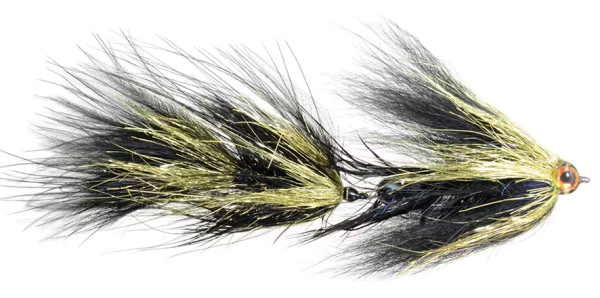 Fulling Mill Mongrel Meat Black #1 Big Fish Trout Bum Streamer