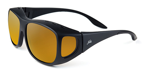 Fortis Eyewear OverWraps Polarized Glasses AMPM amber