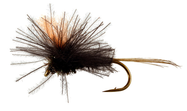 Catchy Flies Dry Fly - CF18 Parachute Black