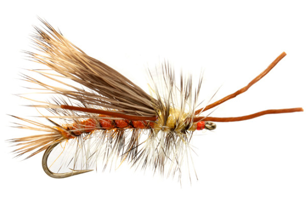 Fulling Mill Dryfly - Sparkle Stimulator Orange, Dry Flies, Flies