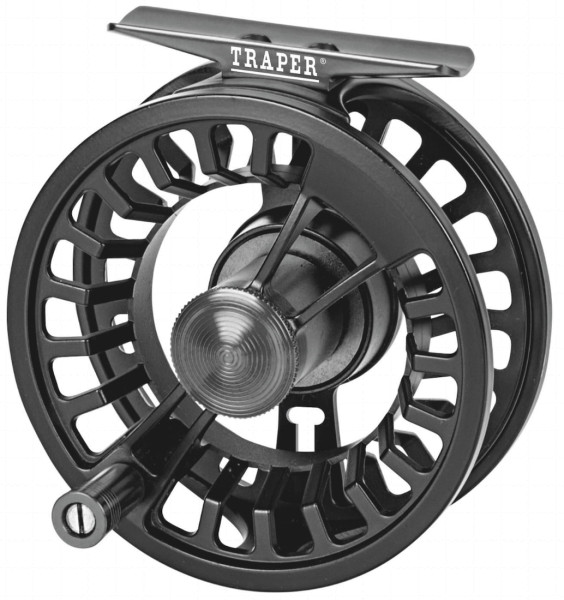 Traper Speed Fly Reel black - gunsmoke