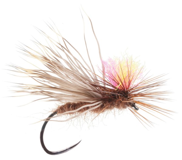 Soldarini Fly Tackle Dry Fly - Bicolour Parachute Caddis