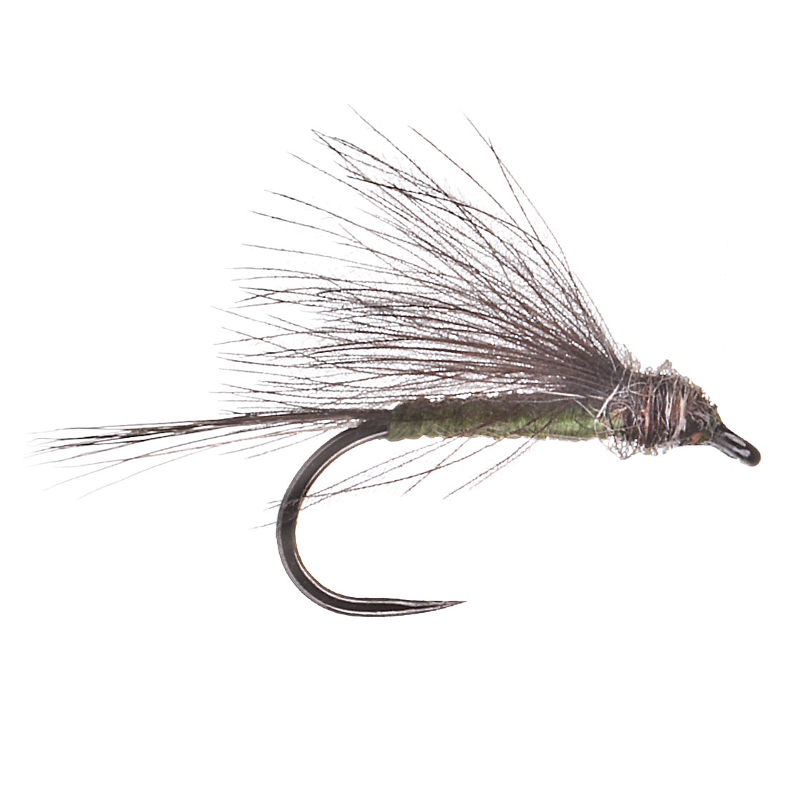 adh-fishing Dry Fly CDC Olive on AHREX by Superflies | Dry Flies ...