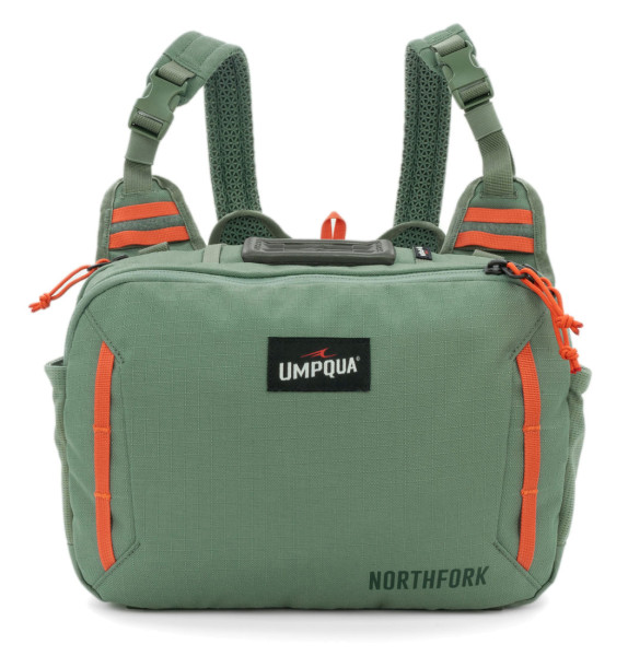 Umpqua Northfork Chest Pack pine