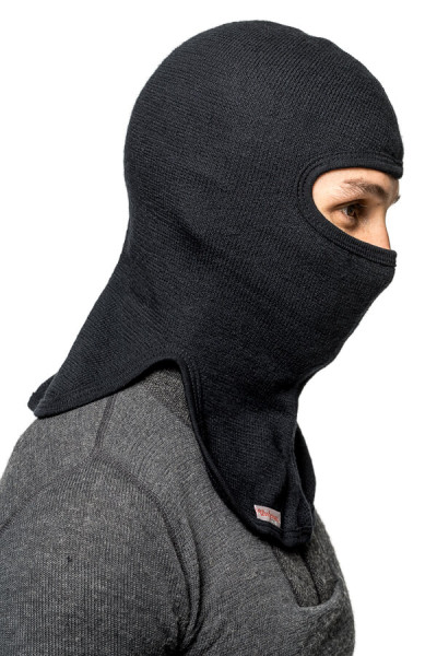 Woolpower Balaclava 400 black