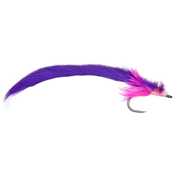 Superflies Saltwater Fly Tarpon Toad Purple & Pink Bunny