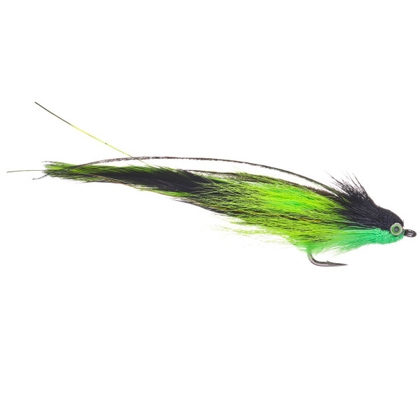 Superflies Streamer Andino Deceiver Chartreuse & Black