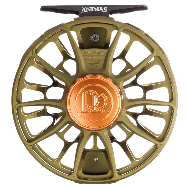 Ross Animas Fly Reel - 5/6 WT - Matte Olive - Made in USA - Ed's Fly Shop