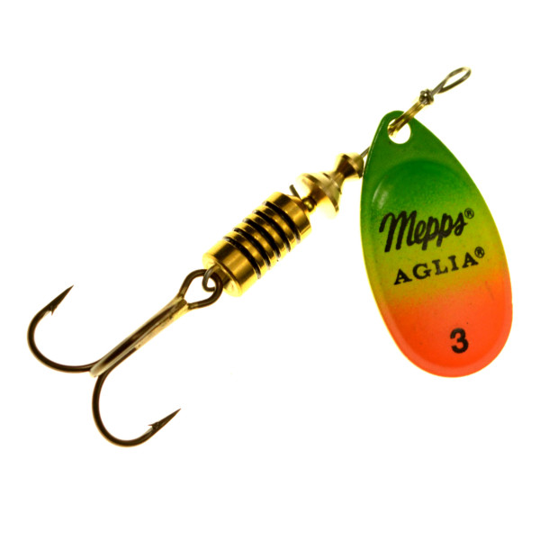 Mepps Aglia Spinner fluo tiger, Metalbaits, Lures and Baits, Spin  Fishing