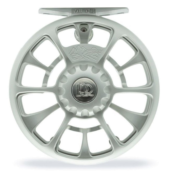 Ross Reels Evolution FS Fly Reel matte platinum