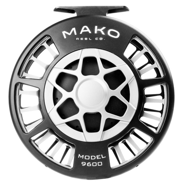 Mako Reel Co. Fly Reel matte red on black, Reels, Fly Reels