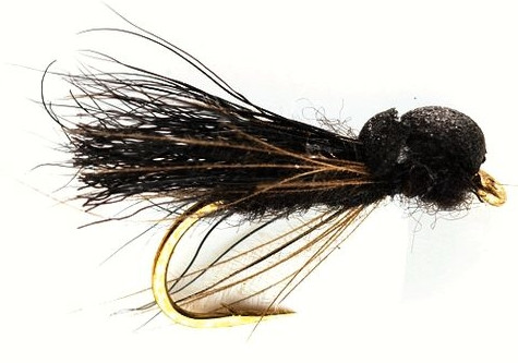 Fulling Mill Balloon Caddis Black #12 Dry Fly