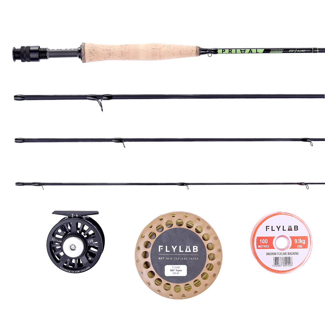 PRIMAL RELAY FRESHWATER FLY KIT ROD & REEL COMBO – Headwaters Art and  Angling Co